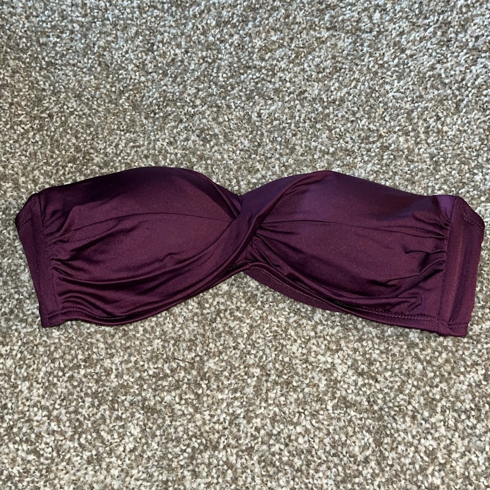 Strapless bikini top
